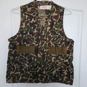 Jim Catfish Hunter SafTbak Men’s Vest Brown/Camo Large